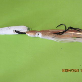 Squid jig 100g, 6/0 hooks, 150mm skirt
