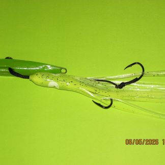 Squid jig 100g 6/0 hooks 150mm skirt